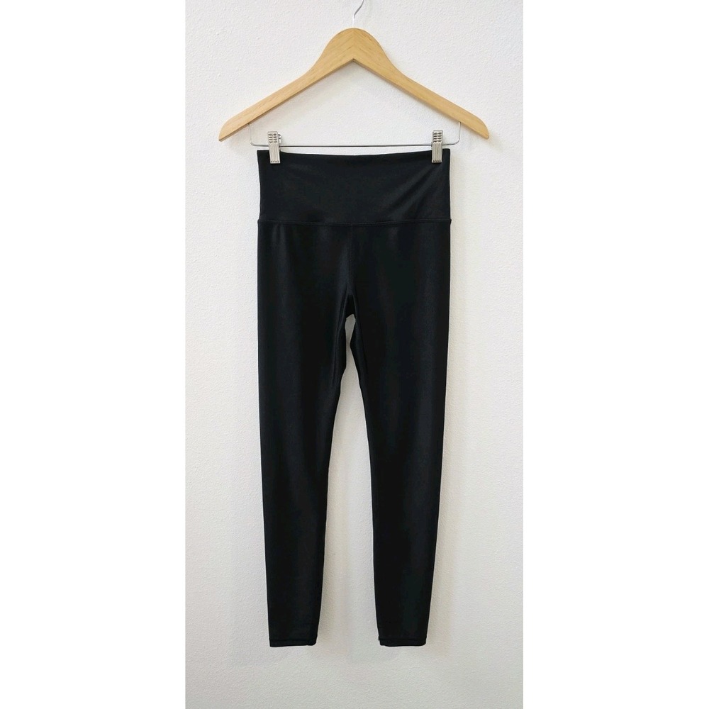 ATHLETA Elation Shine Tight Women's Size Small Black Mide Rise 26.5" Inseam - Picture 9 of 9